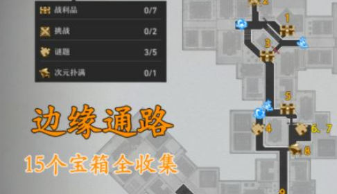 《崩坏星穹铁道》边缘通路15个宝箱位置在哪