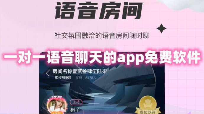 一对一语音聊天app