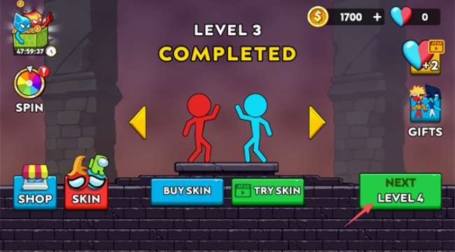 冰火火柴人双人游戏正版无广告下载v2.8.3